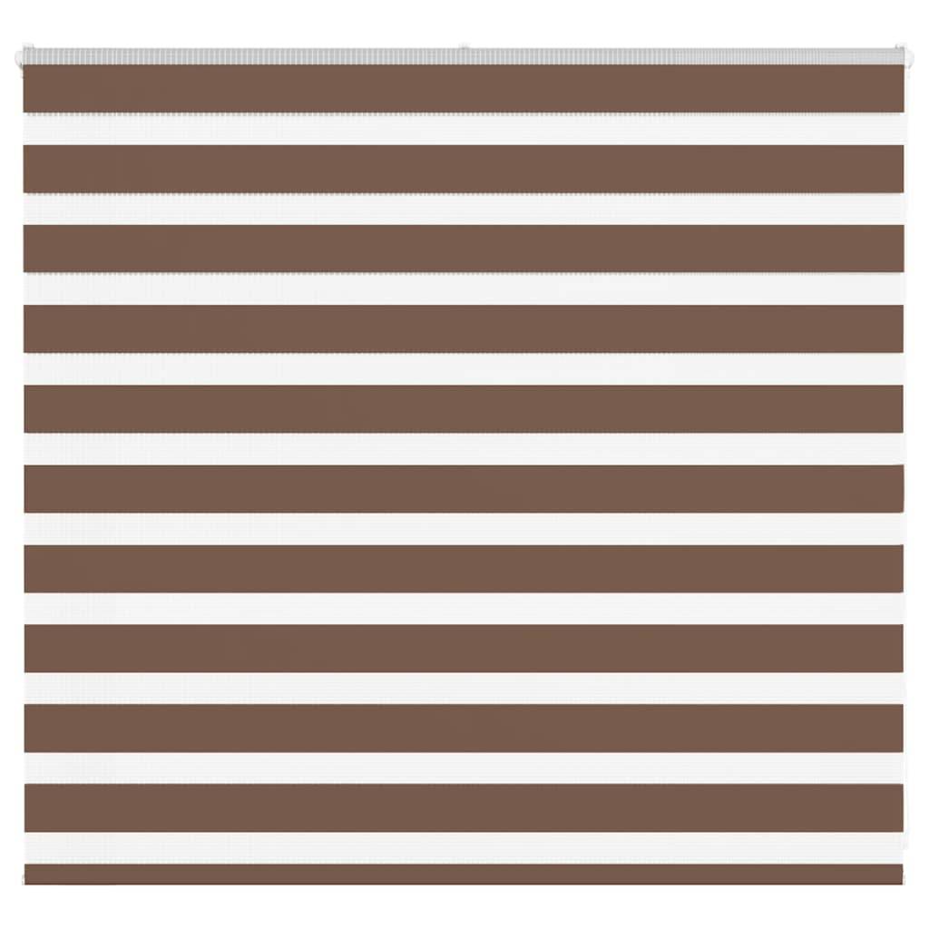 vidaXL Zebrarollo Braun 160x100 cm Stoffbreite 155,9 cm Polyester