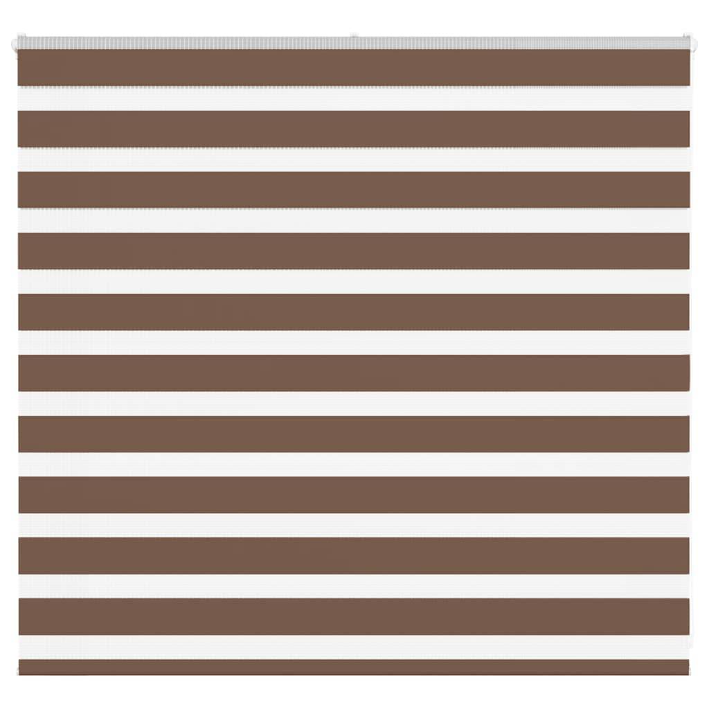 vidaXL Zebrarollo Braun 155x100 cm Stoffbreite 150,9 cm Polyester