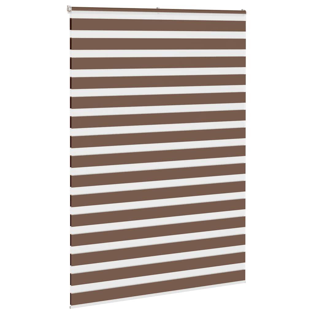vidaXL Zebrarollo Braun 165x230 cm Stoffbreite 160,9 cm Polyester