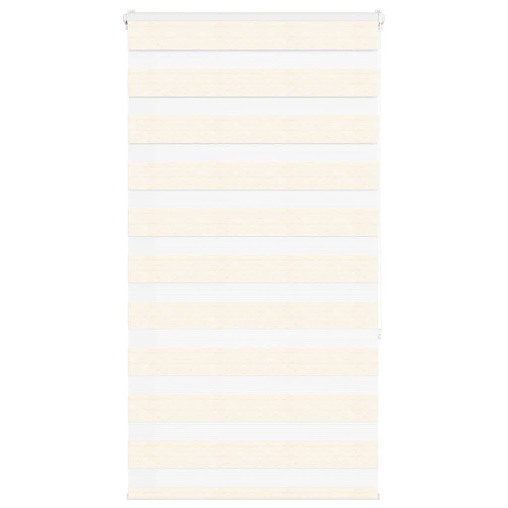 vidaXL Zebrarollo Marmorbeige 80x150 cm Stoffbreite 75,9 cm Polyester