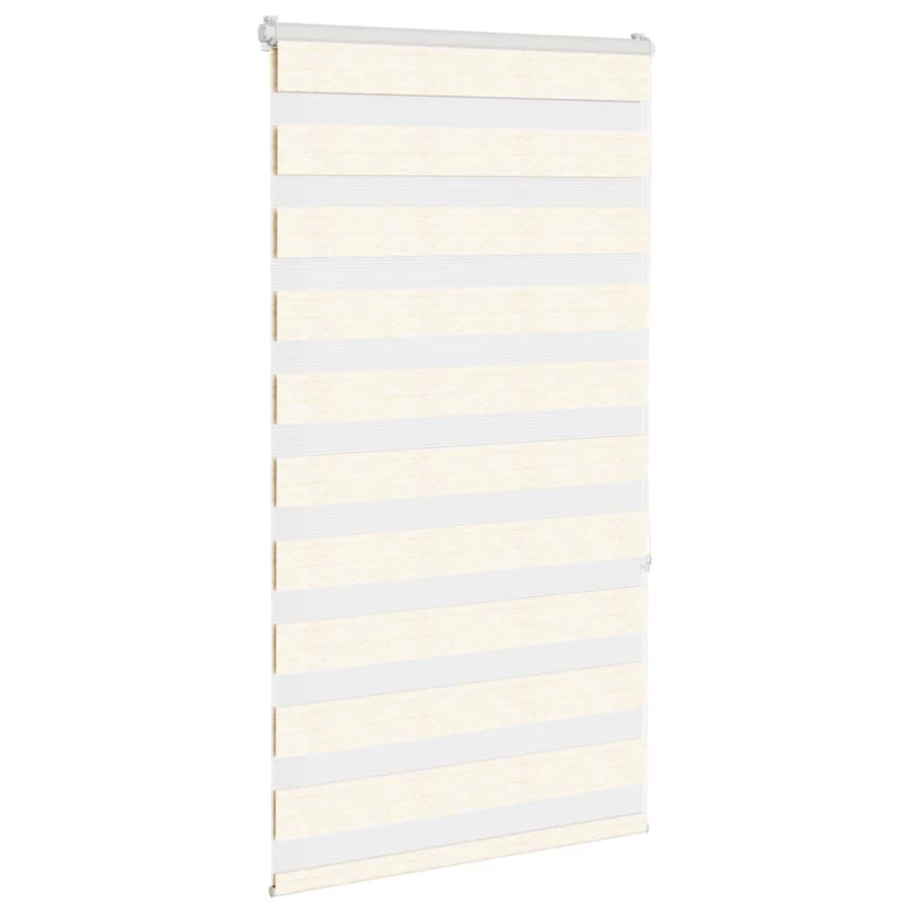 vidaXL Zebrarollo Marmorbeige 85x150 cm Stoffbreite 80,9 cm Polyester