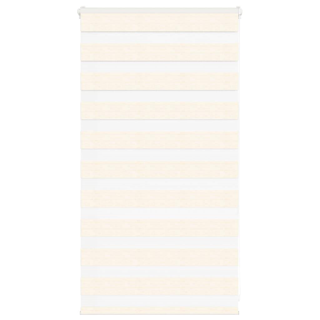 vidaXL Zebrarollo Marmorbeige 70x100 cm Stoffbreite 65,9 cm Polyester