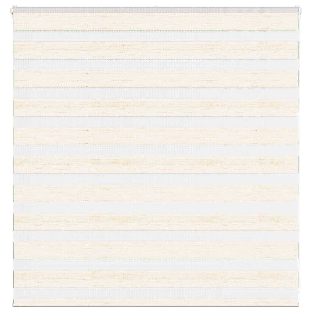 vidaXL Zebrarollo Marmorbeige 145x100cm Stoffbreite 140,9 cm Polyester
