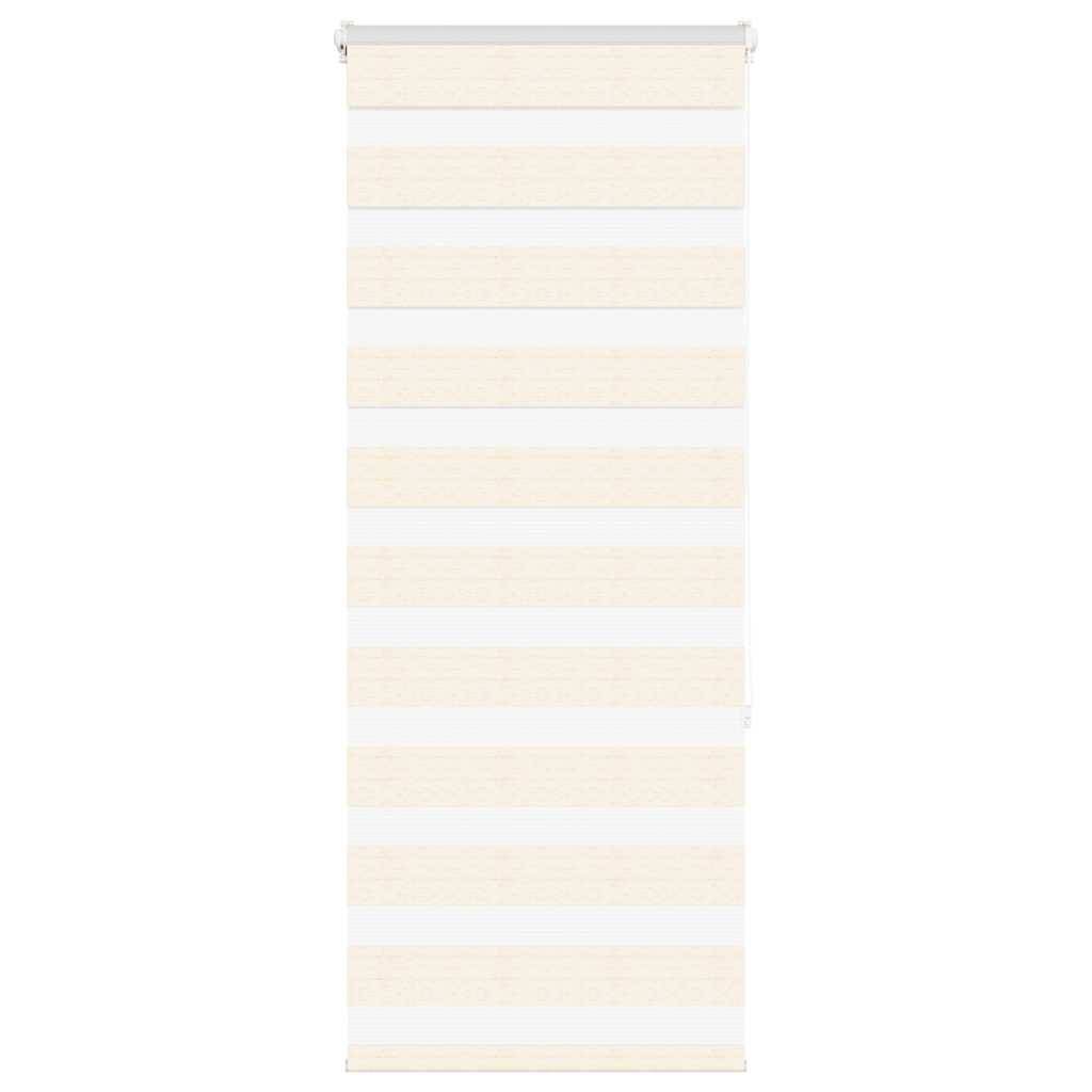 vidaXL Zebrarollo Marmorbeige 60x150 cm Stoffbreite 55,9 cm Polyester