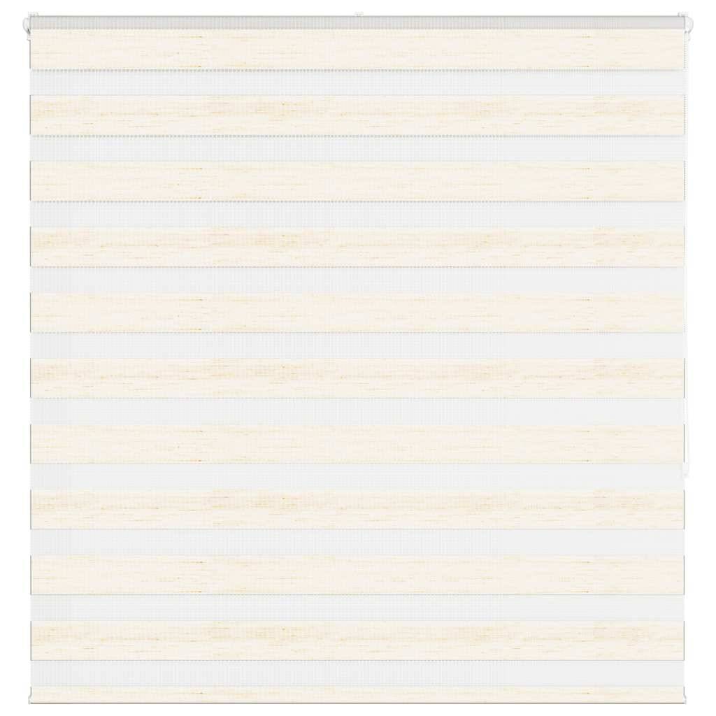 vidaXL Zebrarollo Marmorbeige 145x150cm Stoffbreite 140,9 cm Polyester