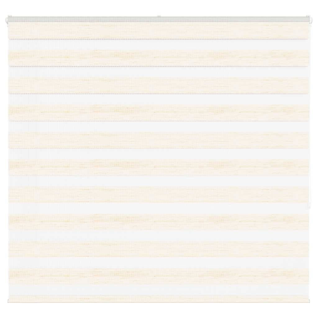vidaXL Zebrarollo Marmorbeige 155x150cm Stoffbreite 150,9 cm Polyester