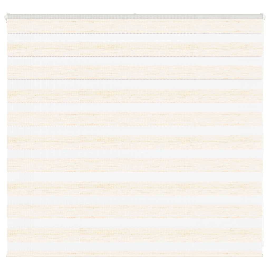 vidaXL Zebrarollo Marmorbeige 155x100cm Stoffbreite 150,9 cm Polyester