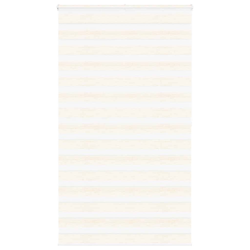 vidaXL Zebrarollo Marmorbeige 120x200cm Stoffbreite 115,9 cm Polyester