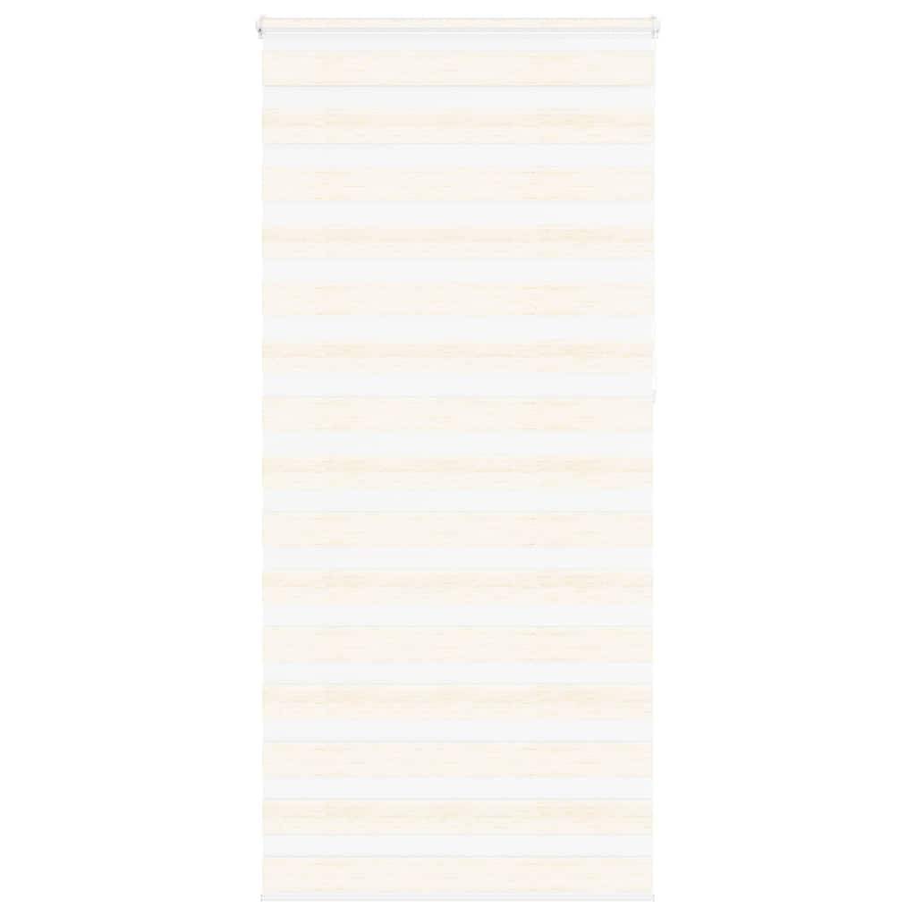 vidaXL Zebrarollo Marmorbeige 105x230cm Stoffbreite 100,9 cm Polyester
