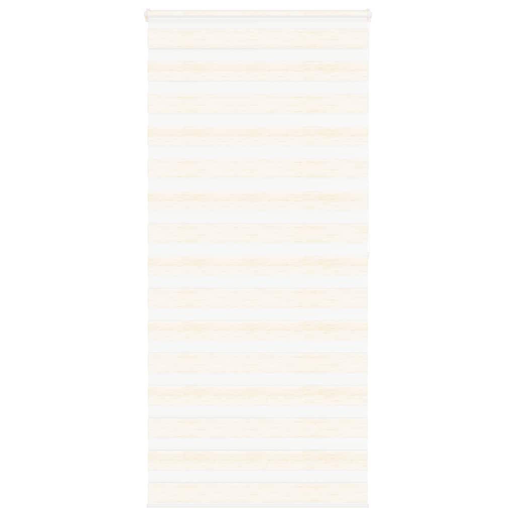 vidaXL Zebrarollo Marmorbeige 115x200cm Stoffbreite 110,9 cm Polyester