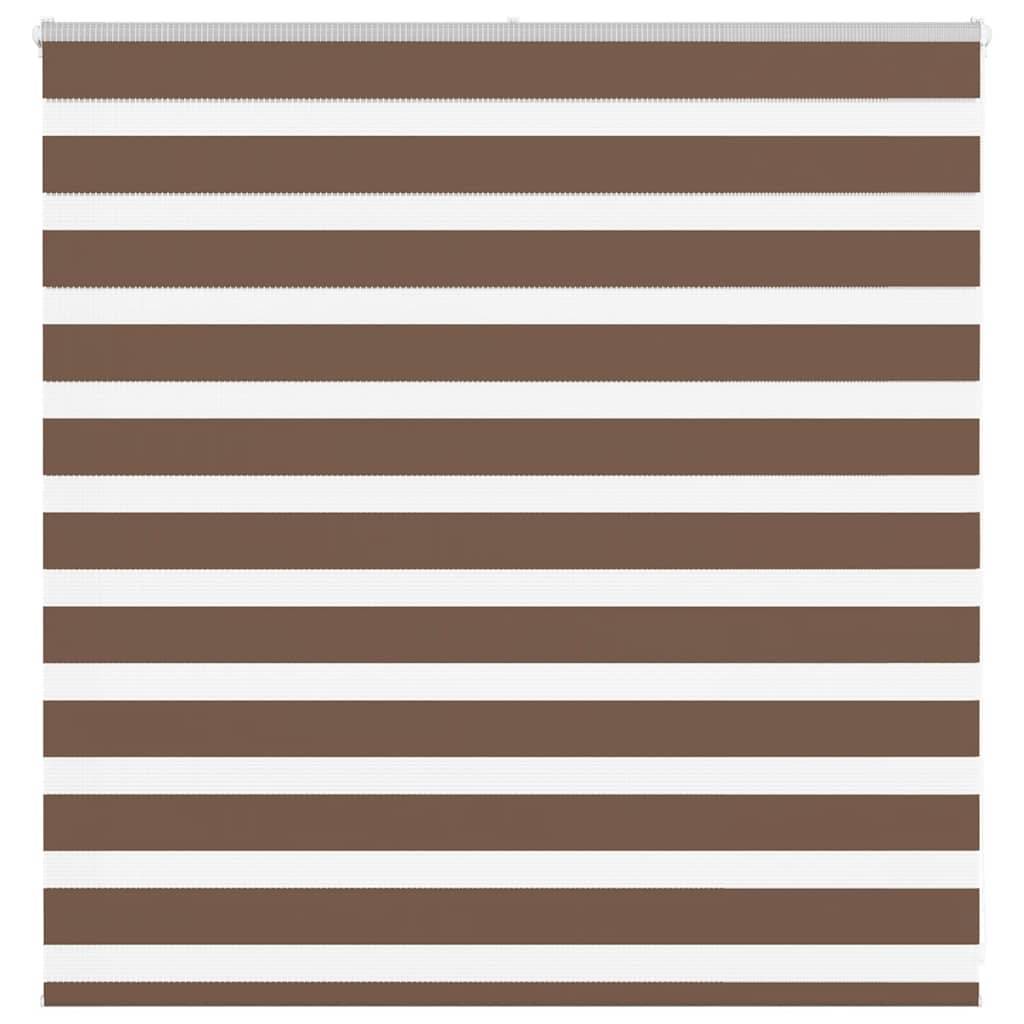 vidaXL Zebrarollo Braun 140x100 cm Stoffbreite 135,9 cm Polyester