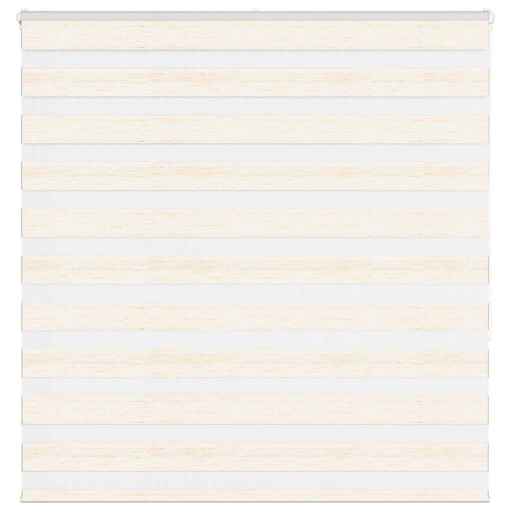 vidaXL Zebrarollo Marmorbeige 140x150cm Stoffbreite 135,9 cm Polyester