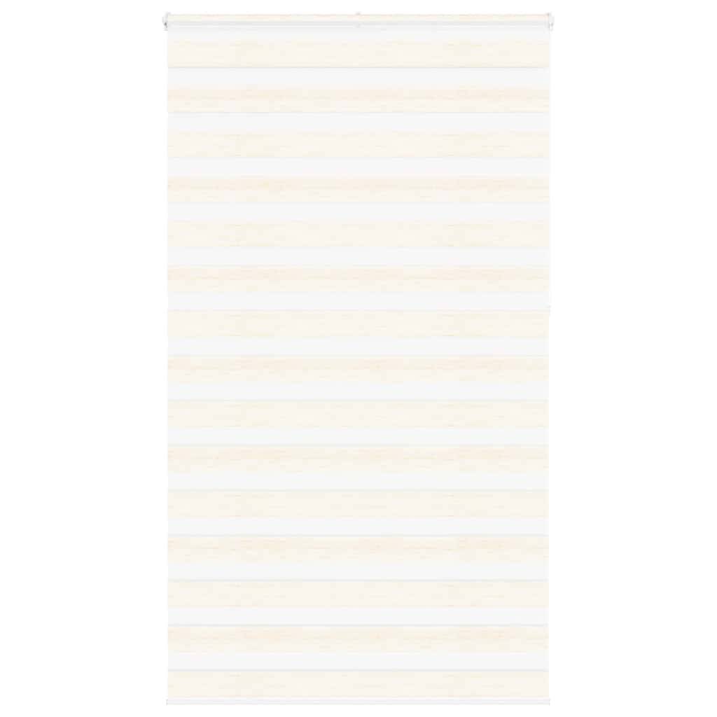 vidaXL Zebrarollo Marmorbeige 125x230cm Stoffbreite 120,9 cm Polyester