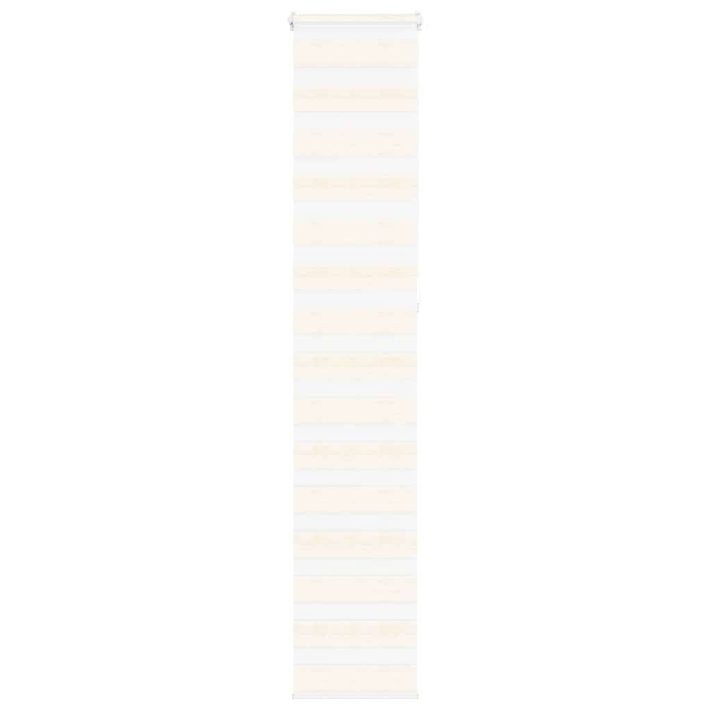 vidaXL Zebrarollo Marmorbeige 45x230 cm Stoffbreite 40,9 cm Polyester