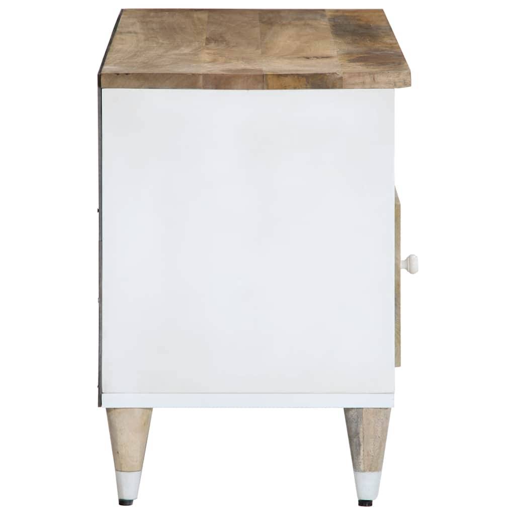 vidaXL TV-Schrank 100x33,5x46 cm Massivholz Mango