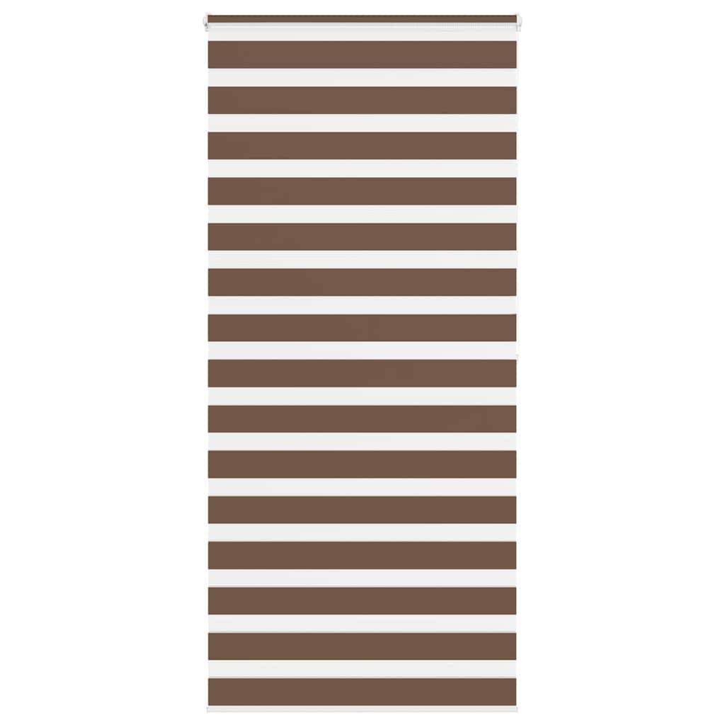 vidaXL Zebrarollo Braun 105x200 cm Stoffbreite 100,9 cm Polyester