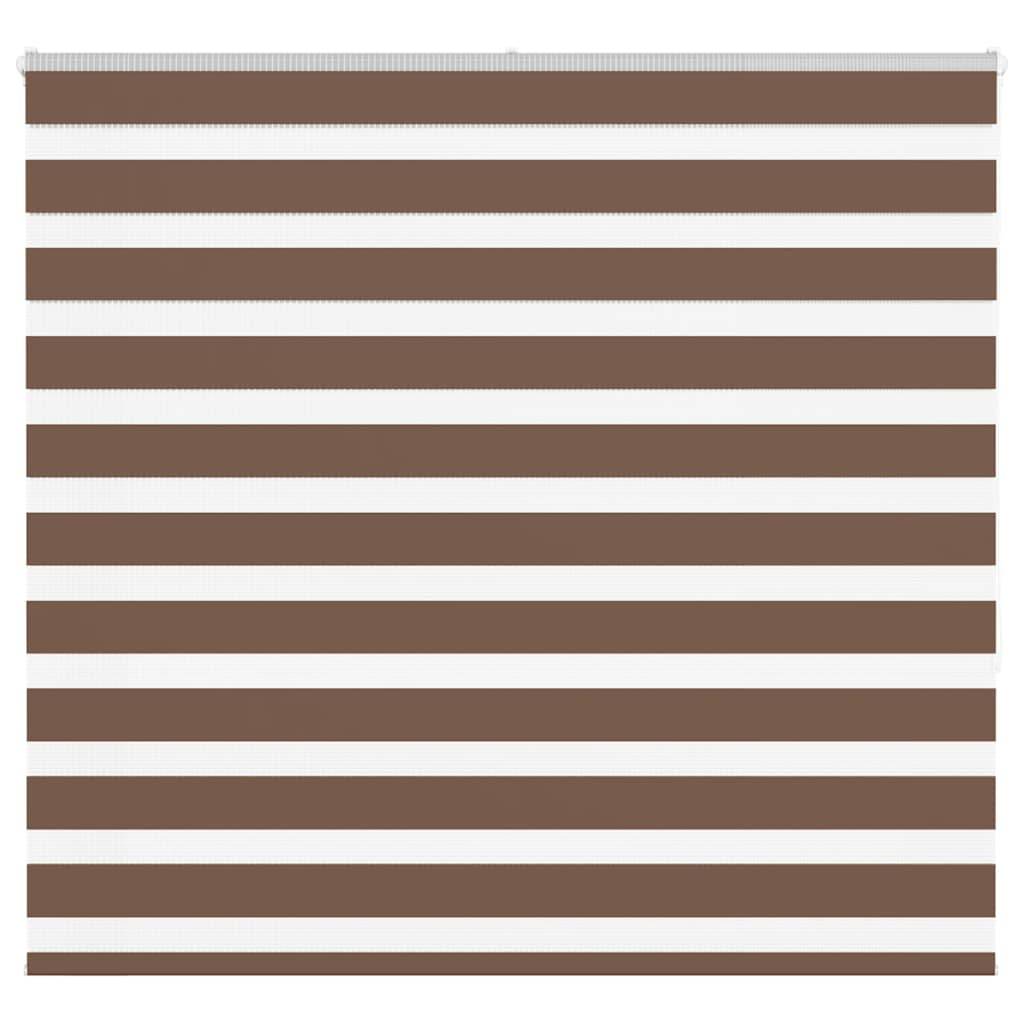 vidaXL Zebrarollo Braun 160x150 cm Stoffbreite 155,9 cm Polyester
