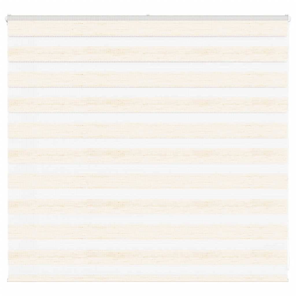 vidaXL Zebrarollo Marmorbeige 160x100cm Stoffbreite 155,9 cm Polyester