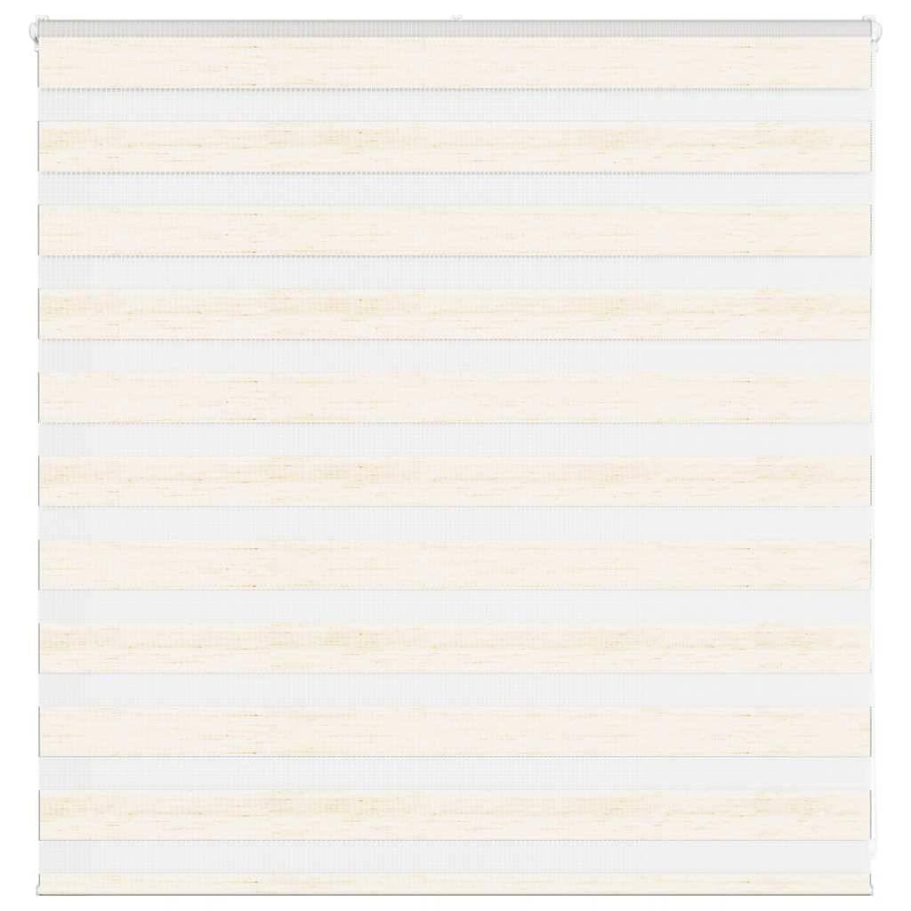 vidaXL Zebrarollo Marmorbeige 150x100cm Stoffbreite 145,9 cm Polyester