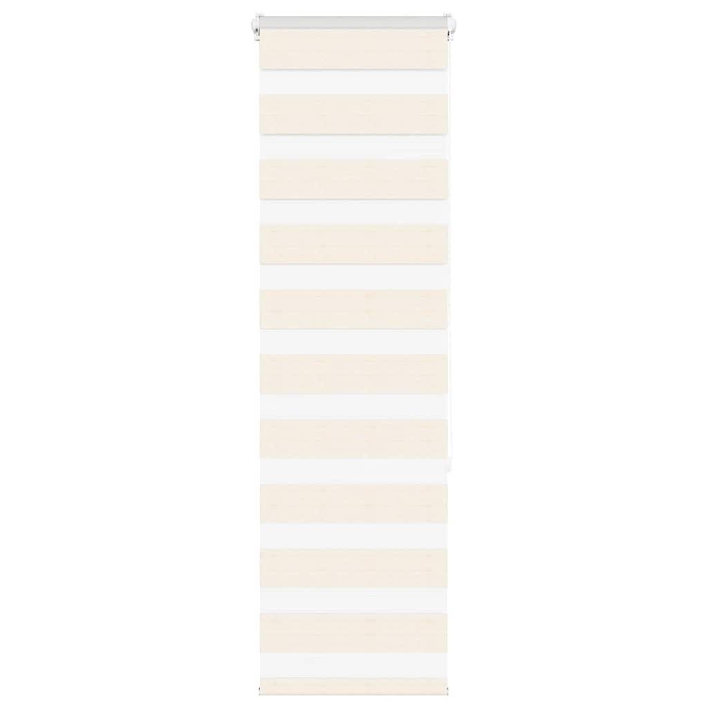 vidaXL Zebrarollo Marmorbeige 45x150 cm Stoffbreite 40,9 cm Polyester