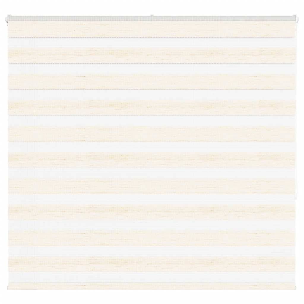 vidaXL Zebrarollo Marmorbeige 160x150cm Stoffbreite 155,9 cm Polyester