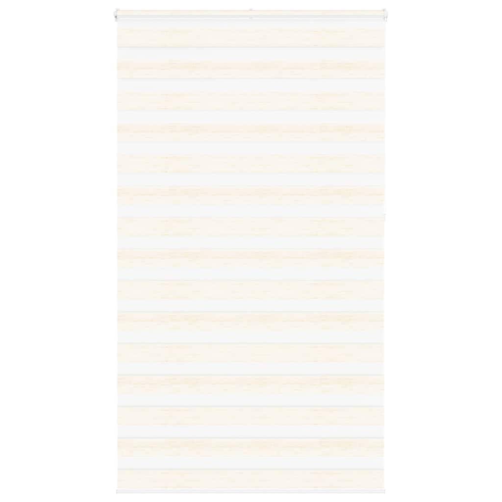 vidaXL Zebrarollo Marmorbeige 130x230cm Stoffbreite 125,9 cm Polyester
