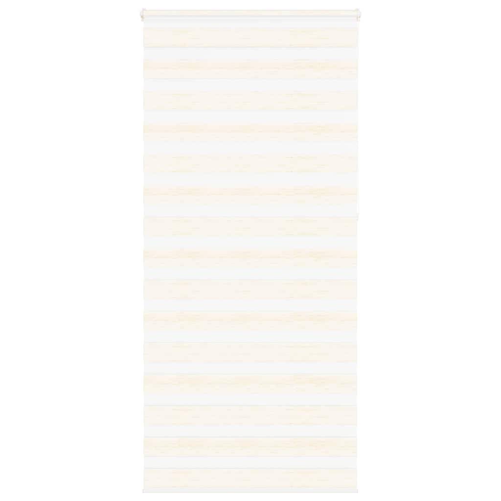 vidaXL Zebrarollo Marmorbeige 110x230cm Stoffbreite 105,9 cm Polyester