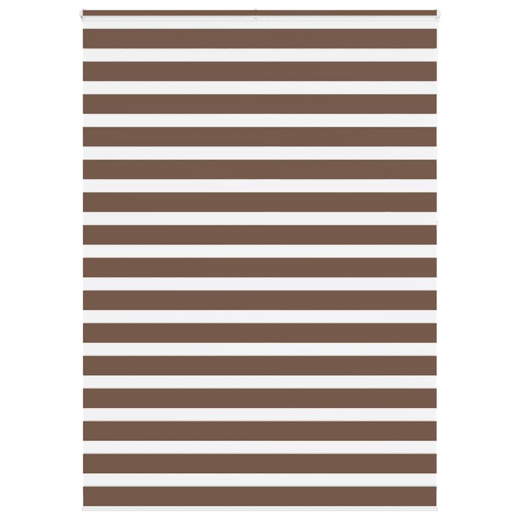 vidaXL Zebrarollo Braun 165x230 cm Stoffbreite 160,9 cm Polyester