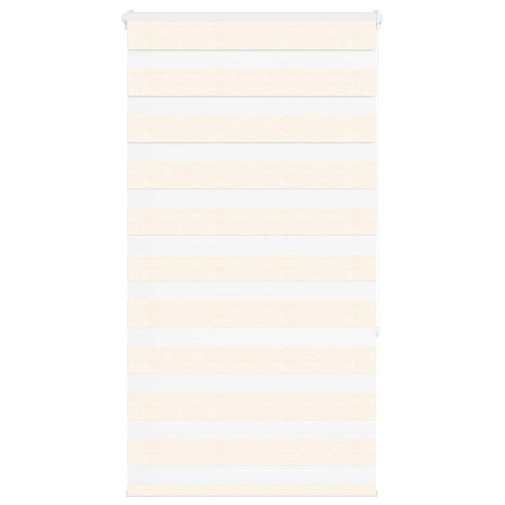 vidaXL Zebrarollo Marmorbeige 85x150 cm Stoffbreite 80,9 cm Polyester
