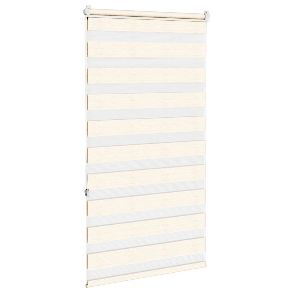 vidaXL Zebrarollo Marmorbeige 70x150 cm Stoffbreite 65,9 cm Polyester