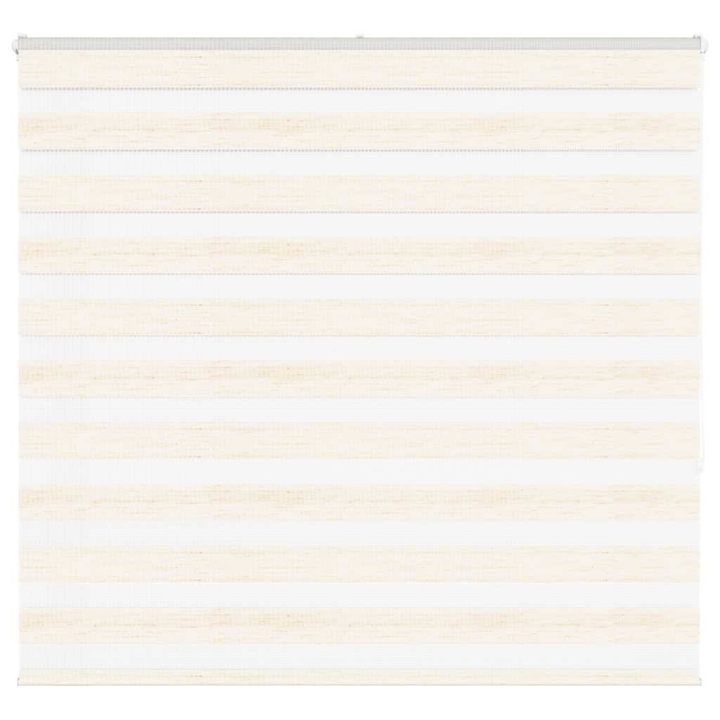 vidaXL Zebrarollo Marmorbeige 165x150cm Stoffbreite 160,9 cm Polyester