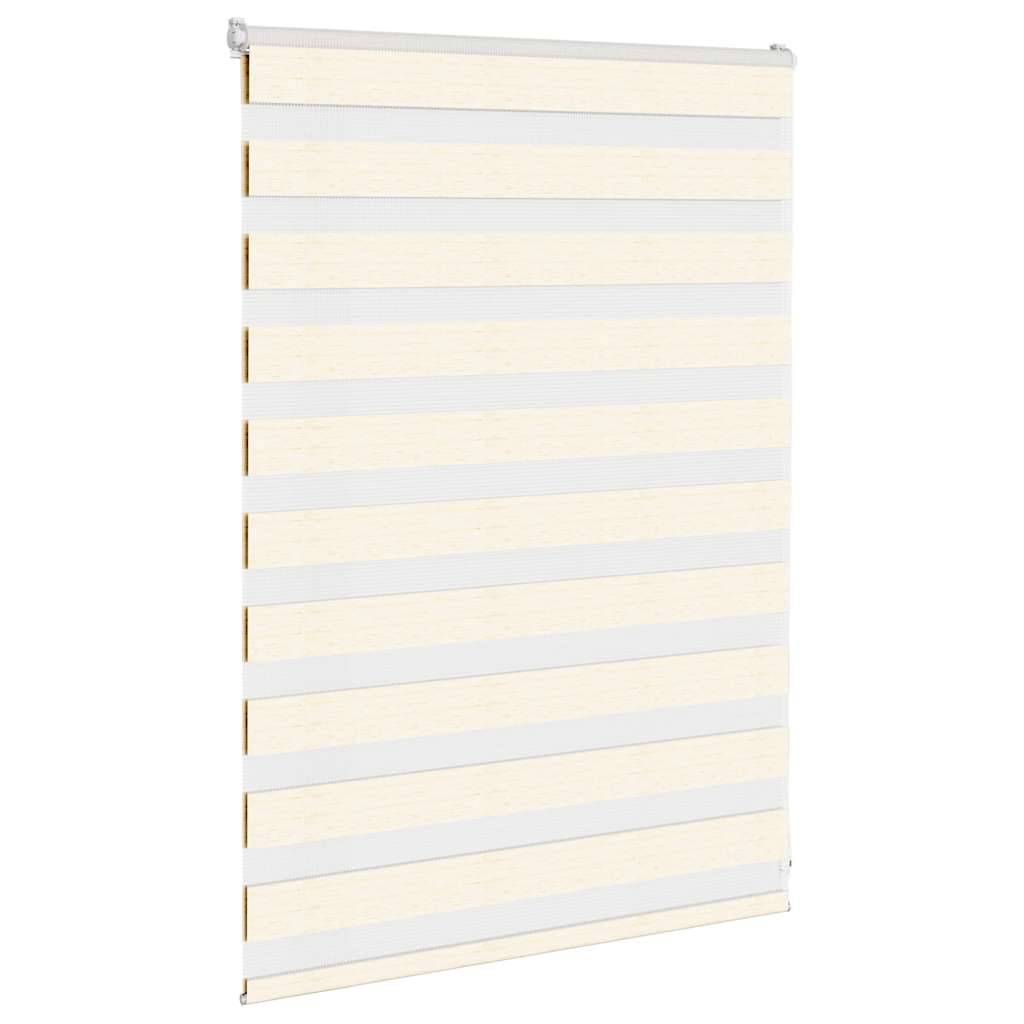 vidaXL Zebrarollo Marmorbeige 105x100cm Stoffbreite 100,9 cm Polyester