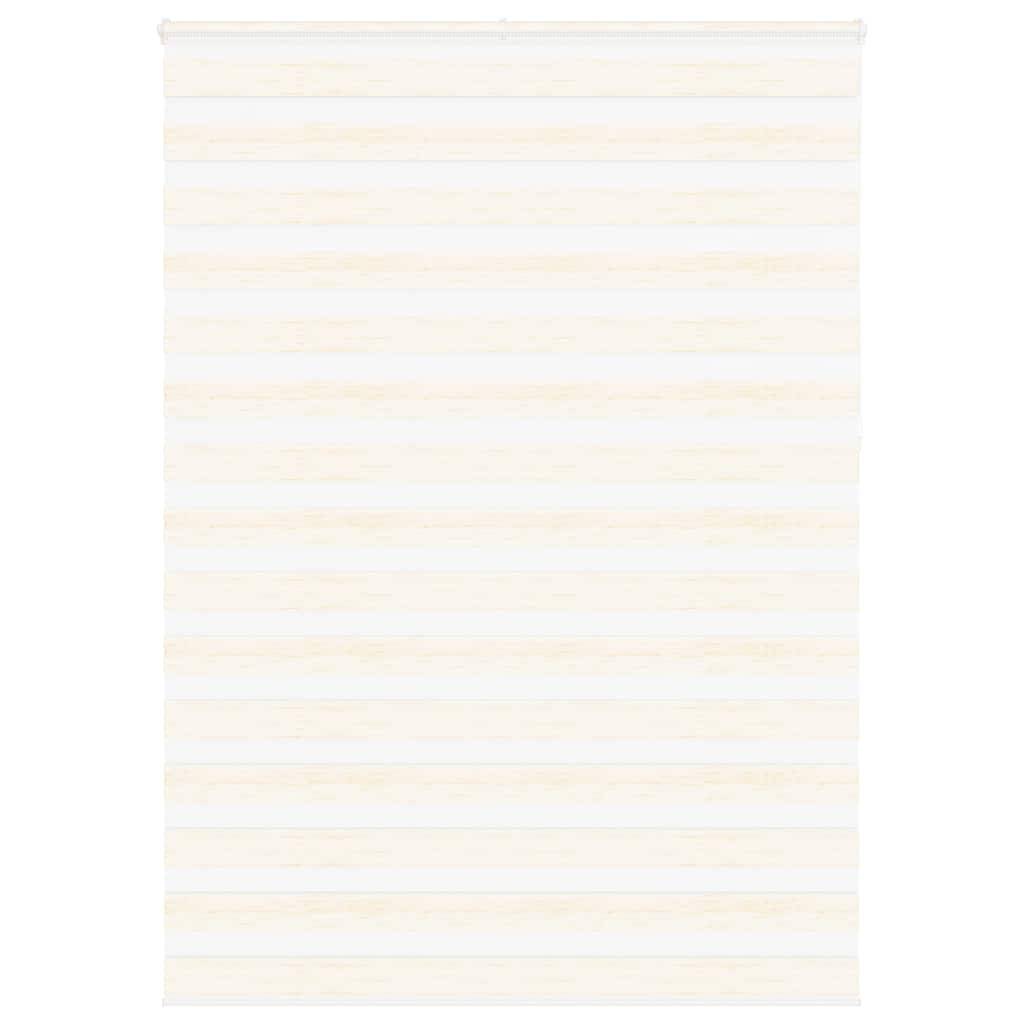 vidaXL Zebrarollo Marmorbeige 155x230cm Stoffbreite 150,9 cm Polyester