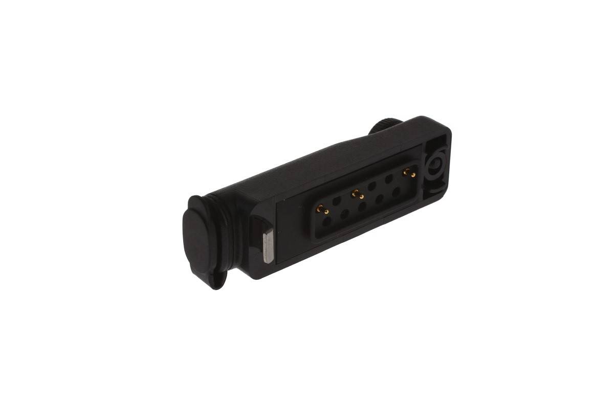 CoPacks Adapter (ultra slim) 3,5mm Klinkenbuchse (2-polig) passend für Sepura STP8/9000, SC20, SC21