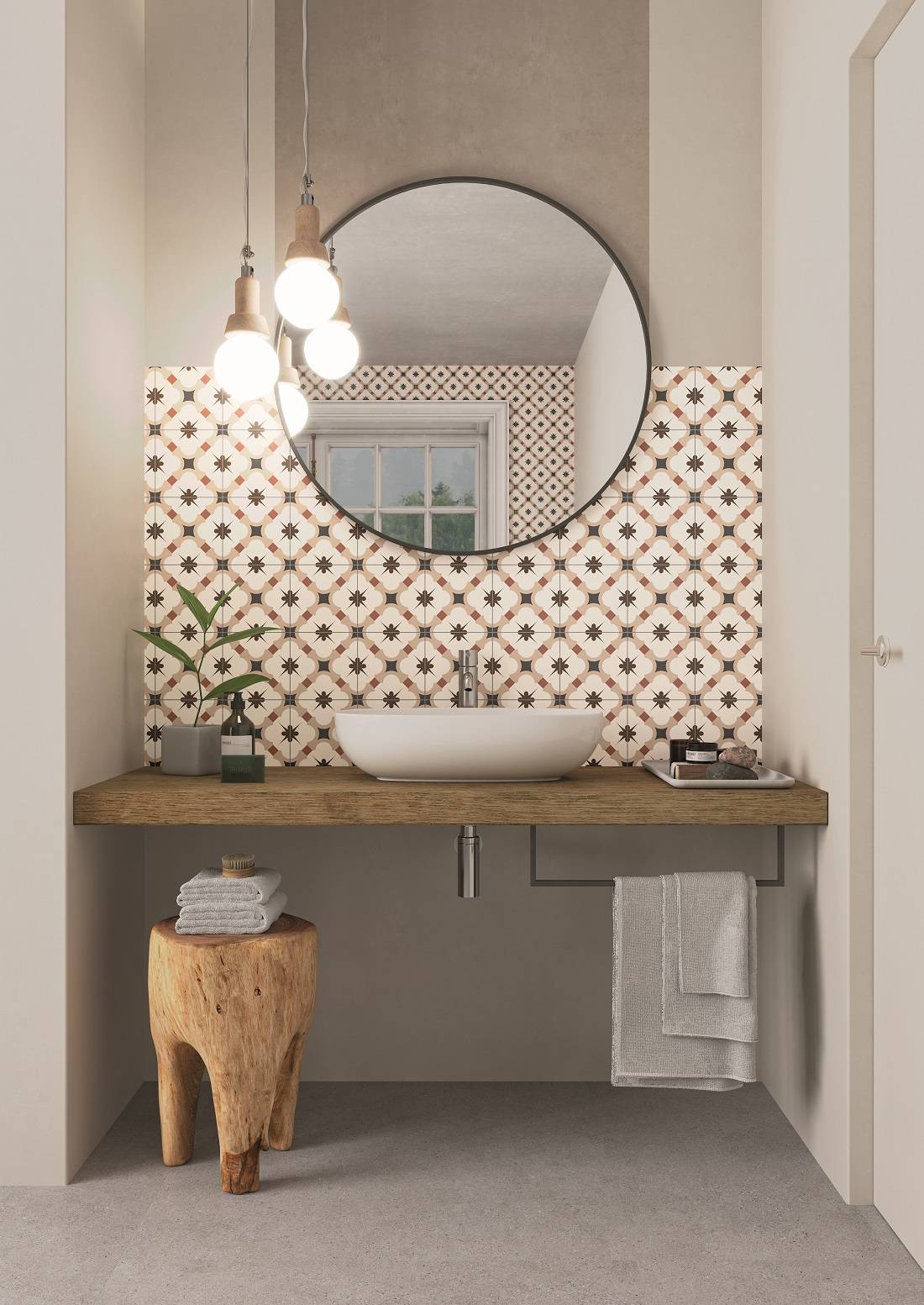 REGENT SAND 16.5 x 16.5 Feinsteinzeug Wand- und Bodenfliese-0.55 m² (20 Fliesen)