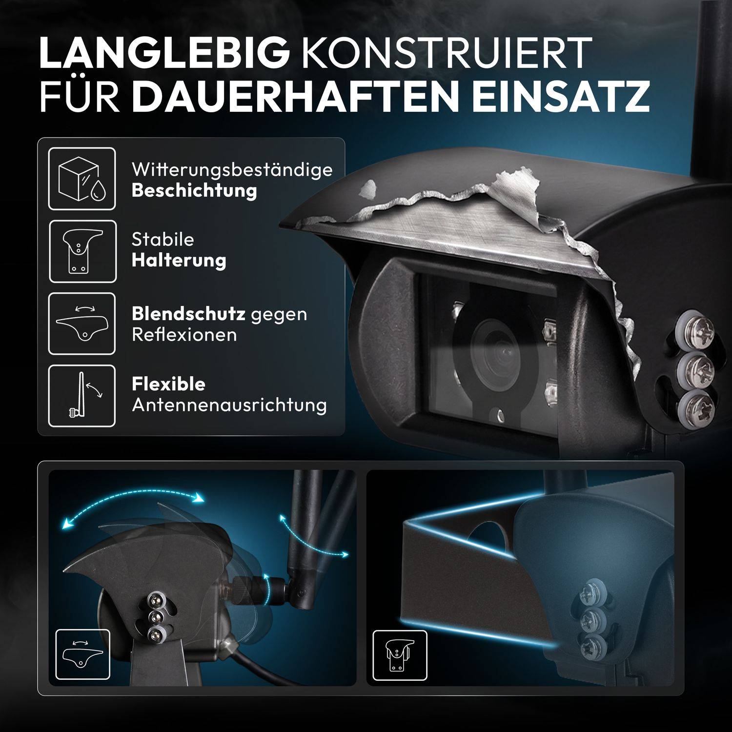 VSG24 Erweiterungs-FUNK Rückfahrkamera HORIZON STELLAR PRO - 23650