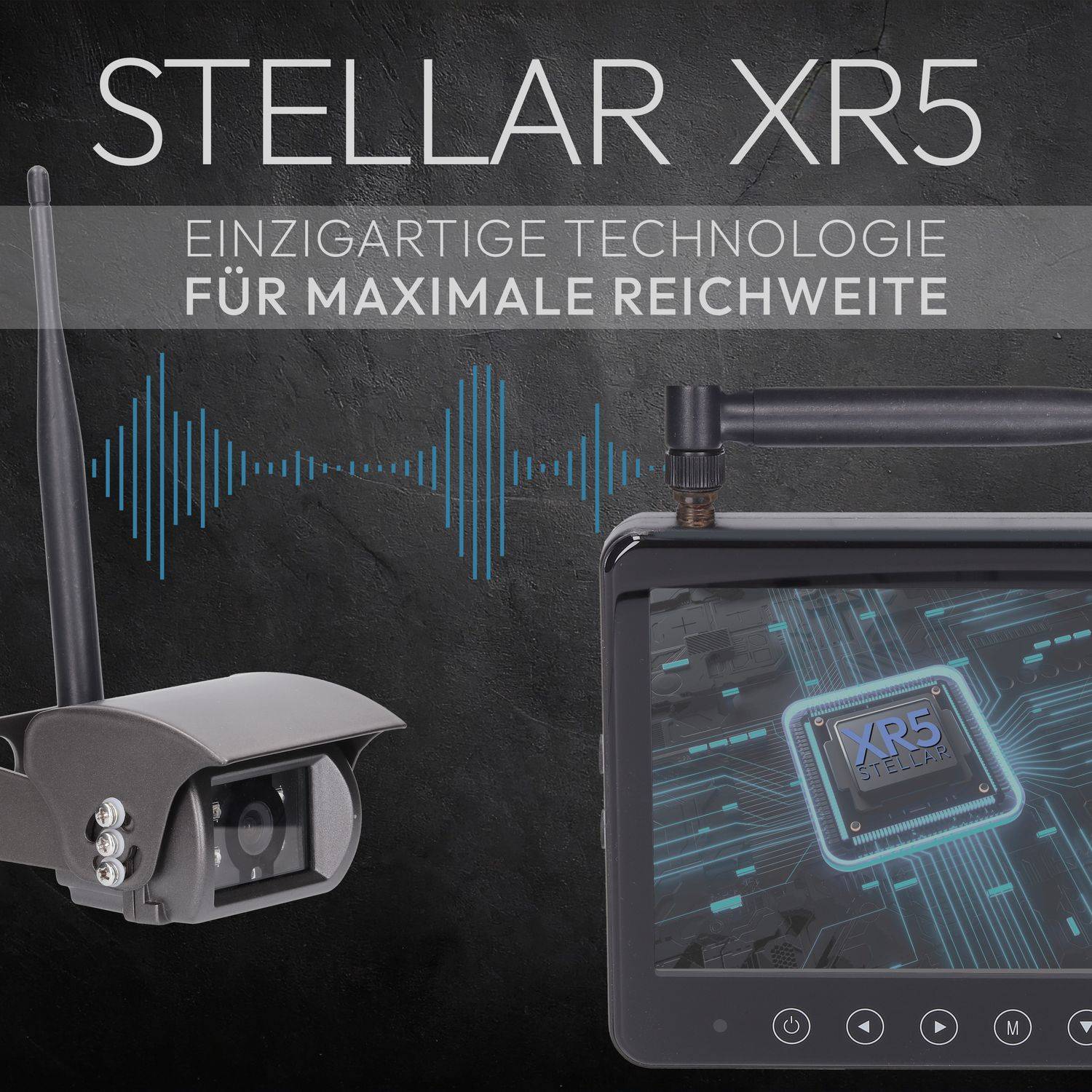 VSG24 Erweiterungs-FUNK Rückfahrkamera HORIZON STELLAR PRO - 23650