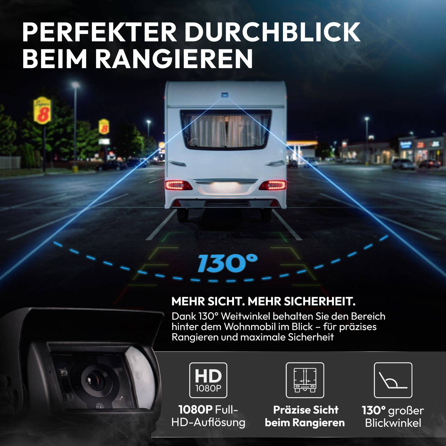 VSG24 7" HORIZON STELLAR PRO | Intelligentes FUNK-Set mit integrierter Kameraheizung