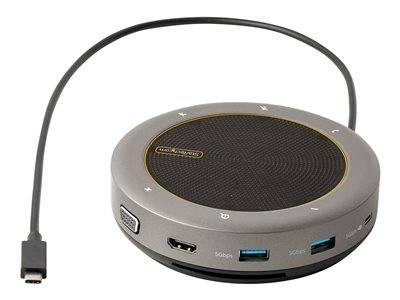 STARTECH USB-C Freisprech Dock 4K HDMI Eingabe / Ausgabe Lautsprecher
