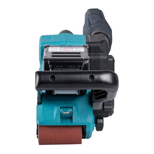 MAKITA BS001GZ - Akku-Bandschleifer mit AWS-Schnittstelle (Bandgeschwindigkeit: 120 - 470m/min | Schalldruckpegel: 3 dB)