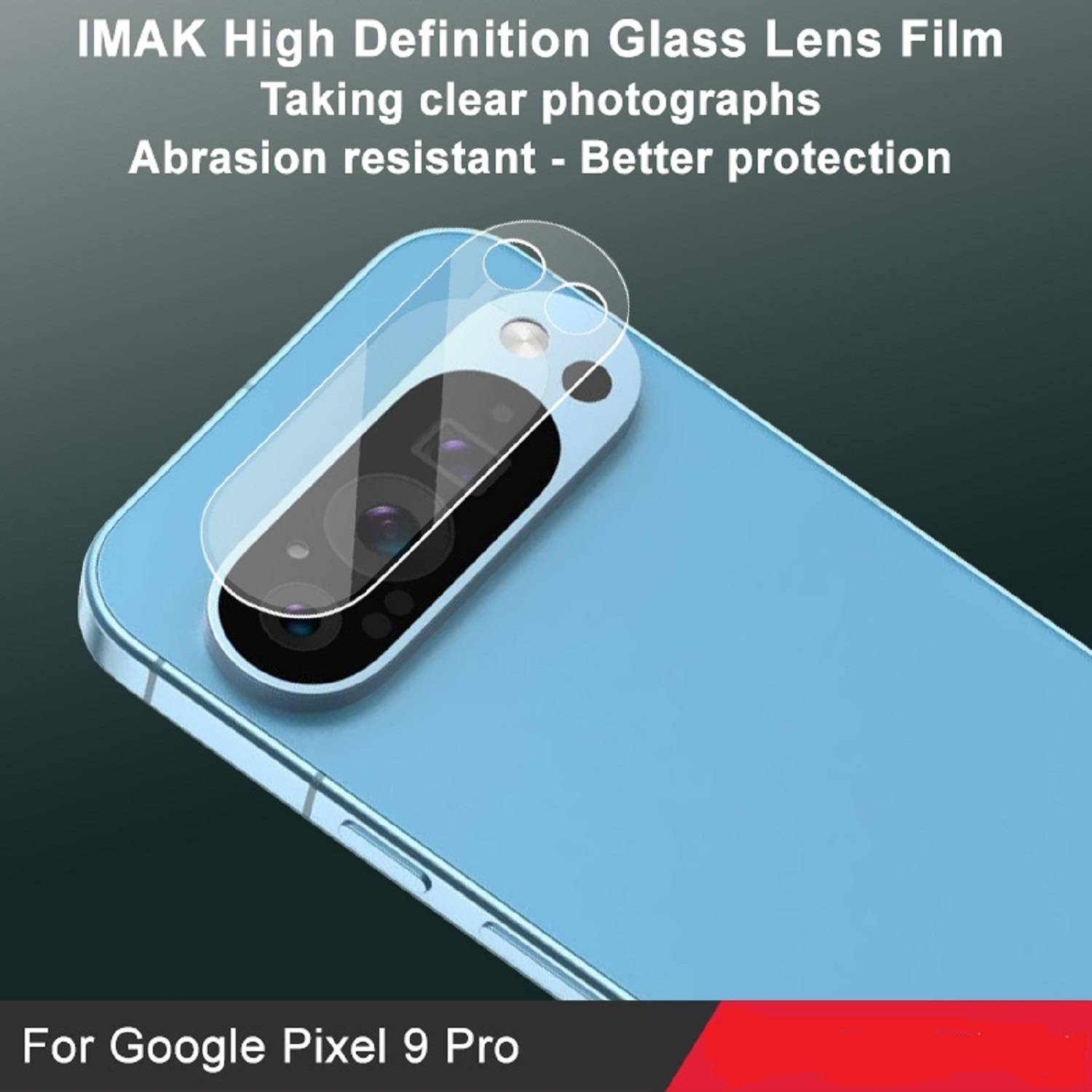 Kopie von 5x 9H Kameraglas für Google Pixel 9 Pro XL HD KLAR echtes Tempered Glass Panzerfolie Panzerglas Displayschutz Schutzglas Schutzfolie