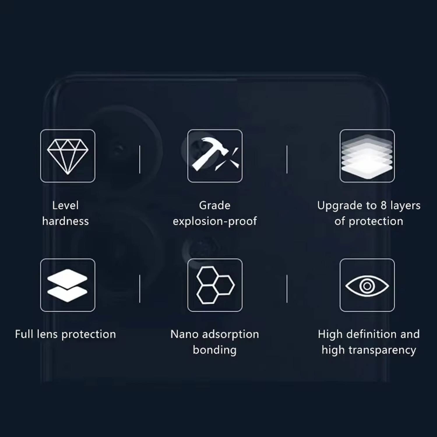 5x 9H Kameraglas für Google Pixel 9 Pro XL HD KLAR echtes Tempered Glass Panzerfolie Panzerglas Displayschutz Schutzglas Schutzfolie