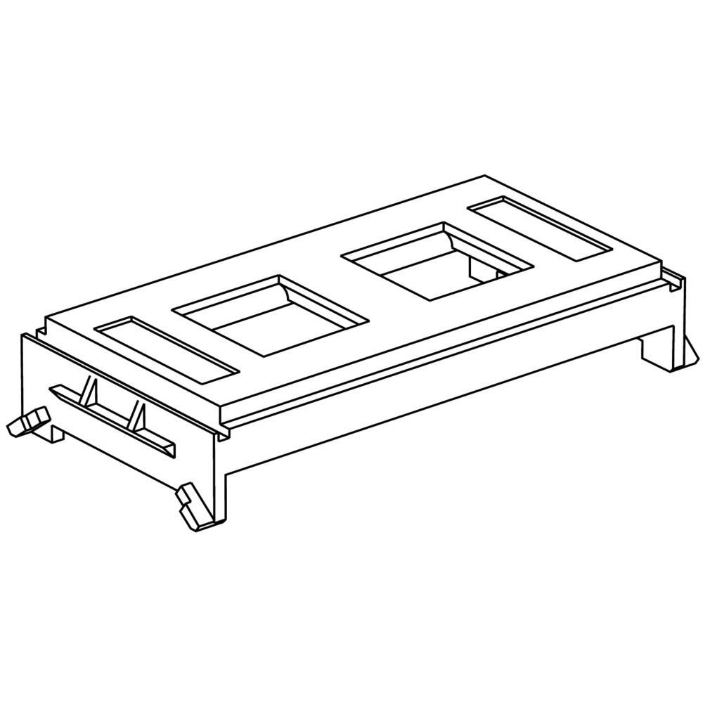 Schneider Electric Zentralplatte Schriftfeld 5971742