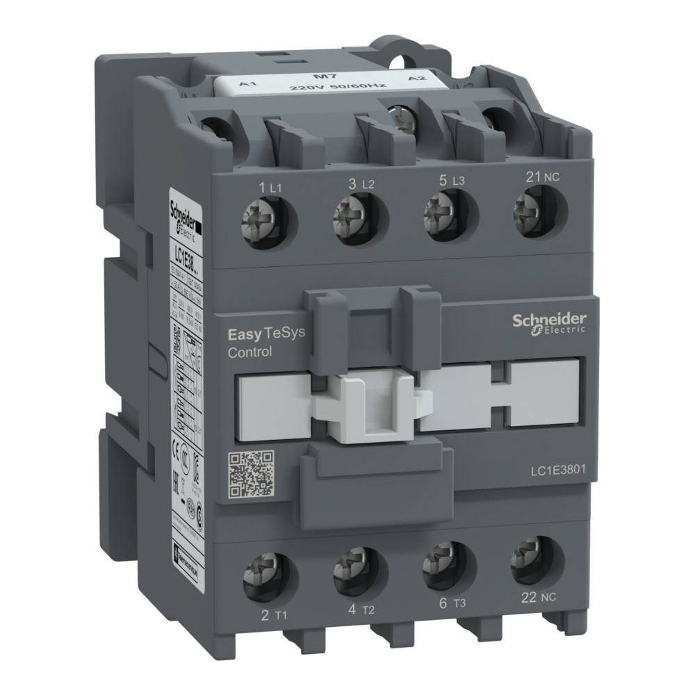 Schneider Electric Leistungsschütz Easy TeSys LC1E3801M7