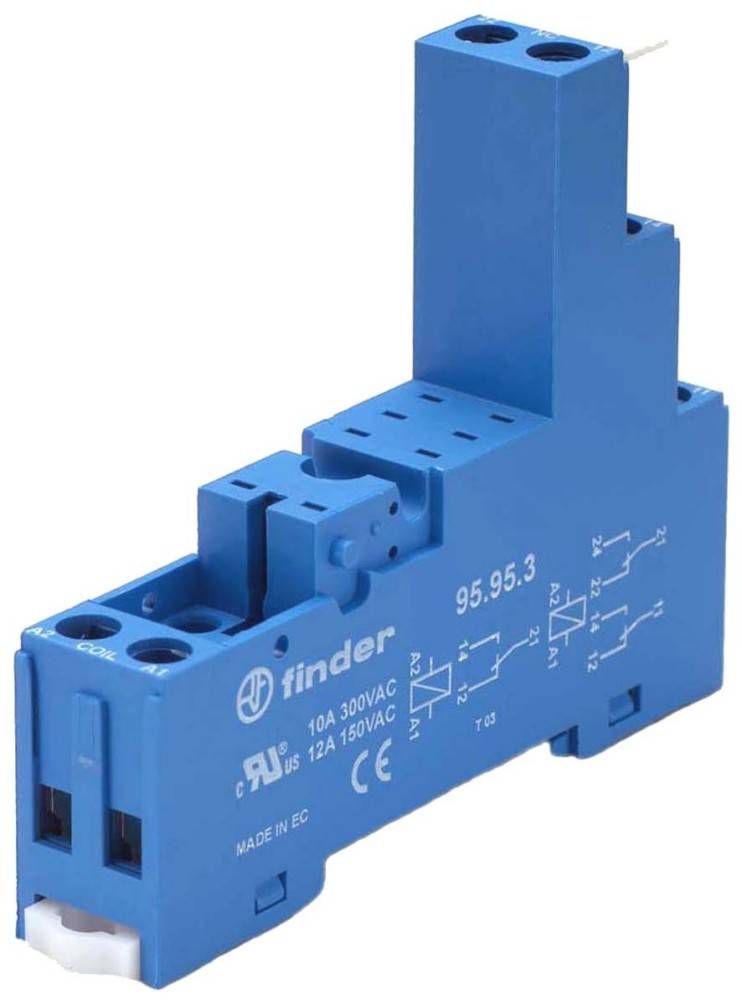 10 Stk. Finder Schraubfassung 95.95.3