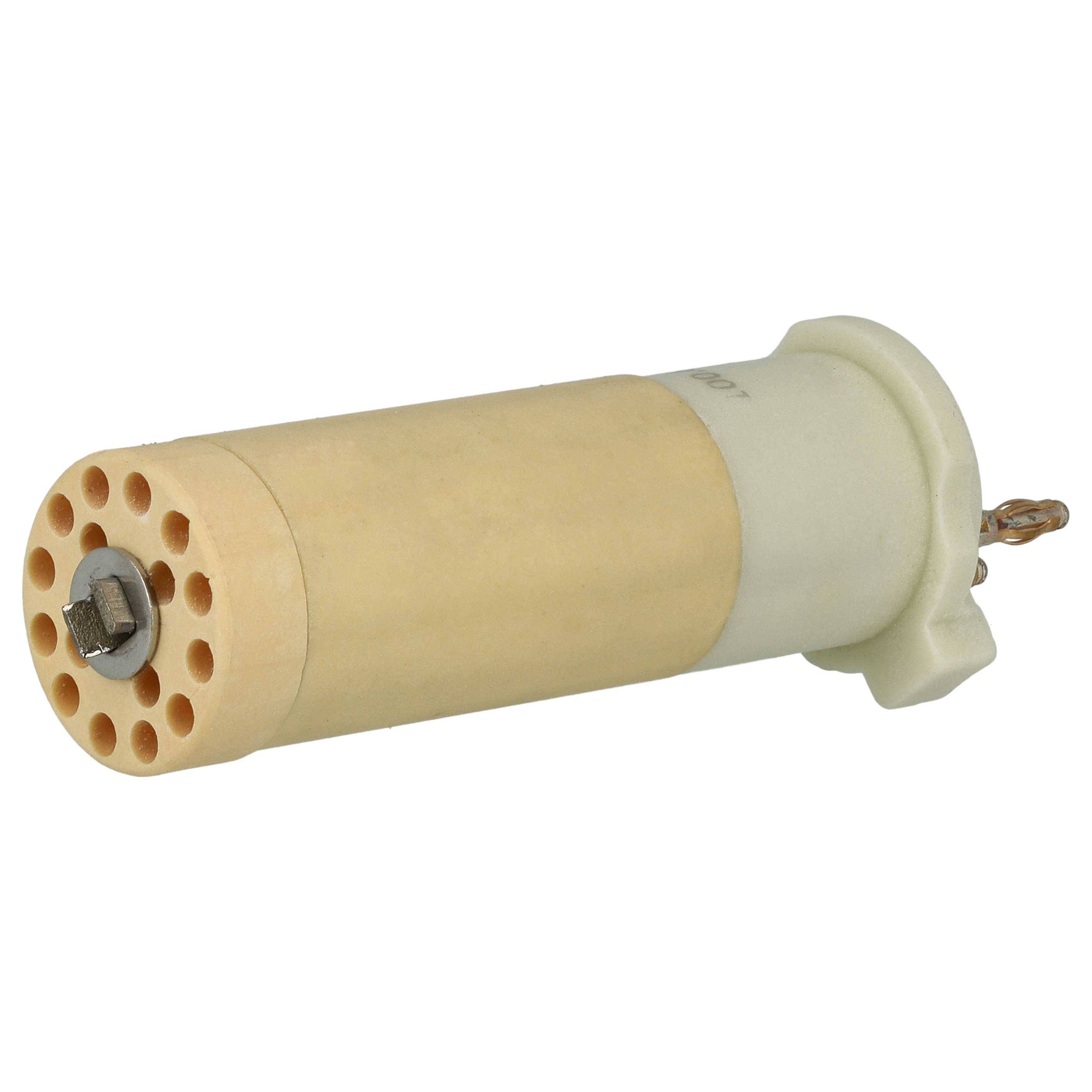 vhbw 2x Heizelement kompatibel mit Leister Hot Jet S Heißluftschweißpistole - 435 W, Keramik Heizkern, 1,6 x 6 cm