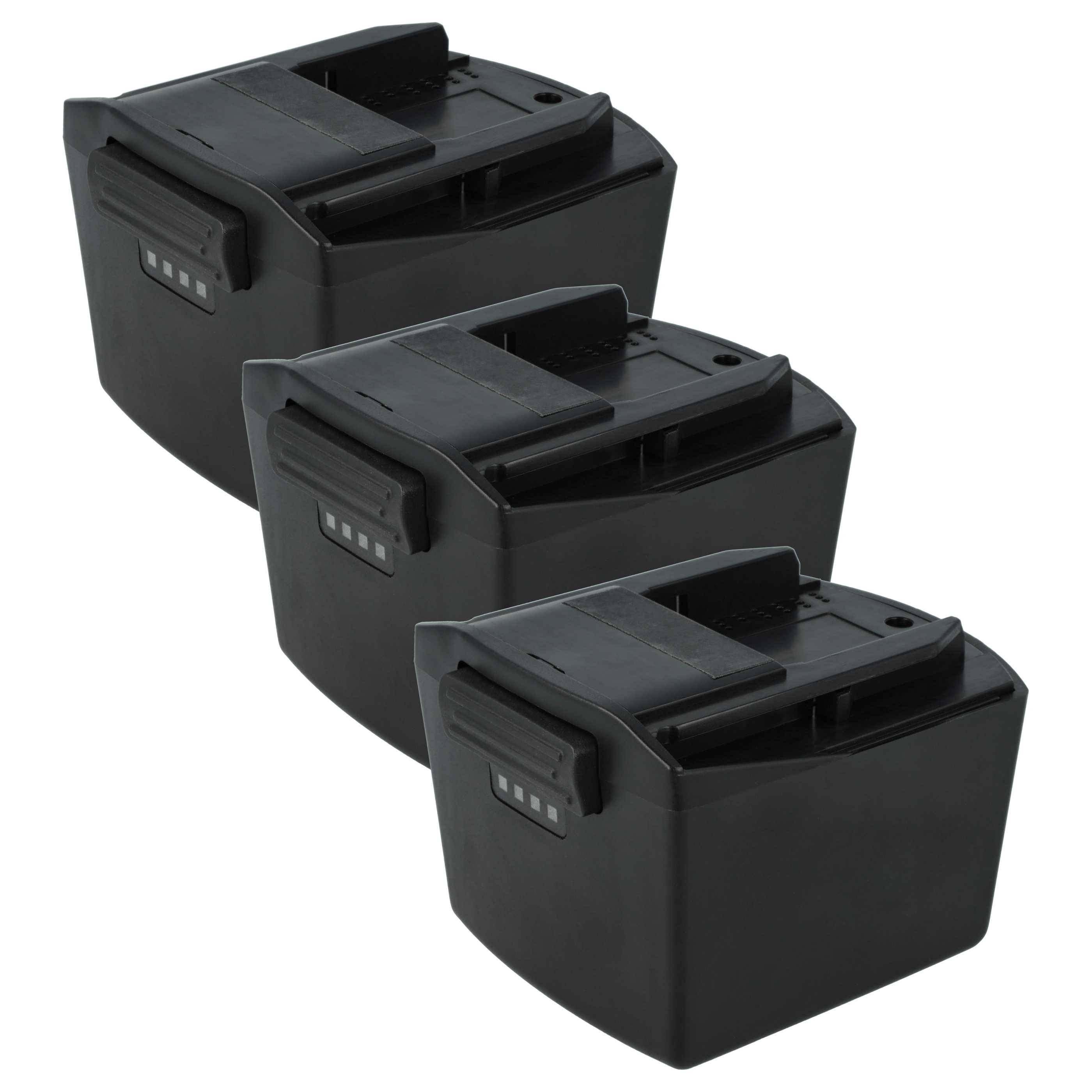 EXTENSILO 3x Akku Ersatz für Hilti 429788, B14/3.3, 418263 für Werkzeug (6000 mAh, Li-Ion, 14,4 V)