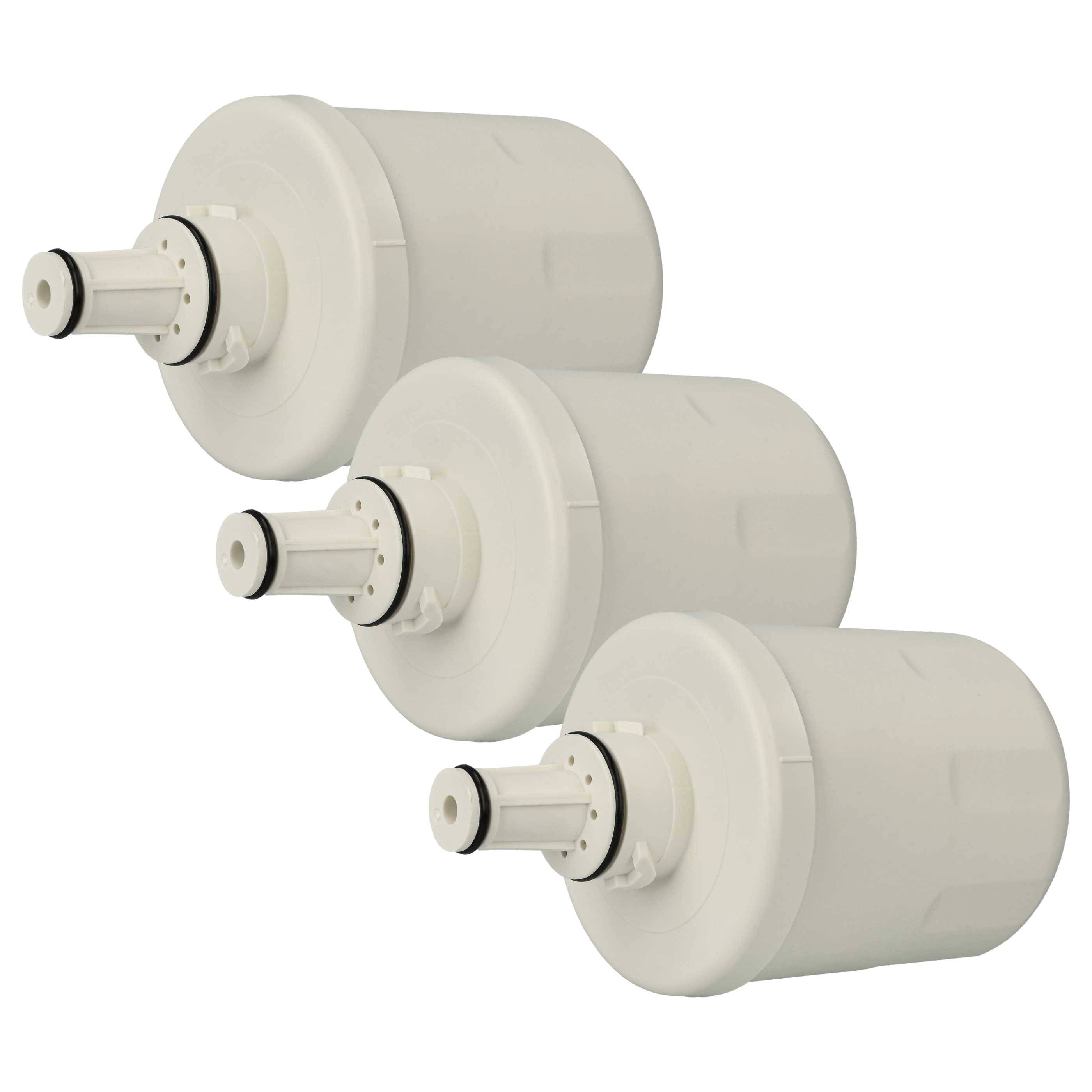 vhbw 3x Wasserfilter Filterkartusche Filter kompatibel mit Samsung RS253BAWW, RS2544SL, RS253BASB, RS253BAVQ, RS253BABB, RS2545SH Kühlschrank