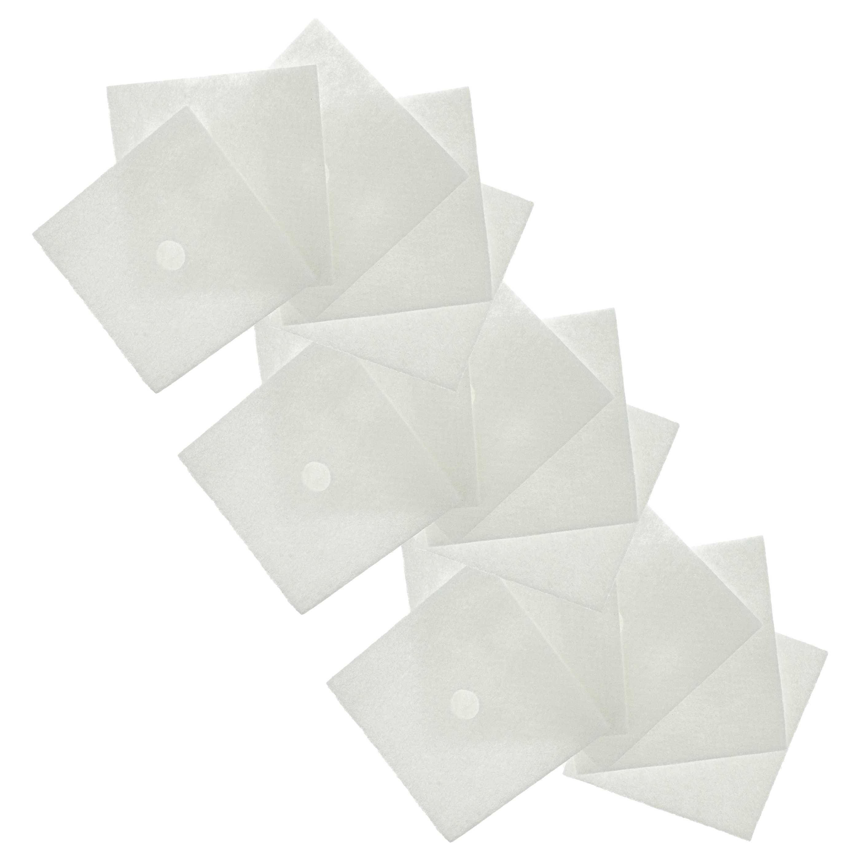 vhbw Filterset kompatibel mit Maico ER-AP60 VZ | ER-APB100, ER-AP60, ER-AP60 H Lüftungsgerät - Luftfilter G2 (15 Stück), Weiß