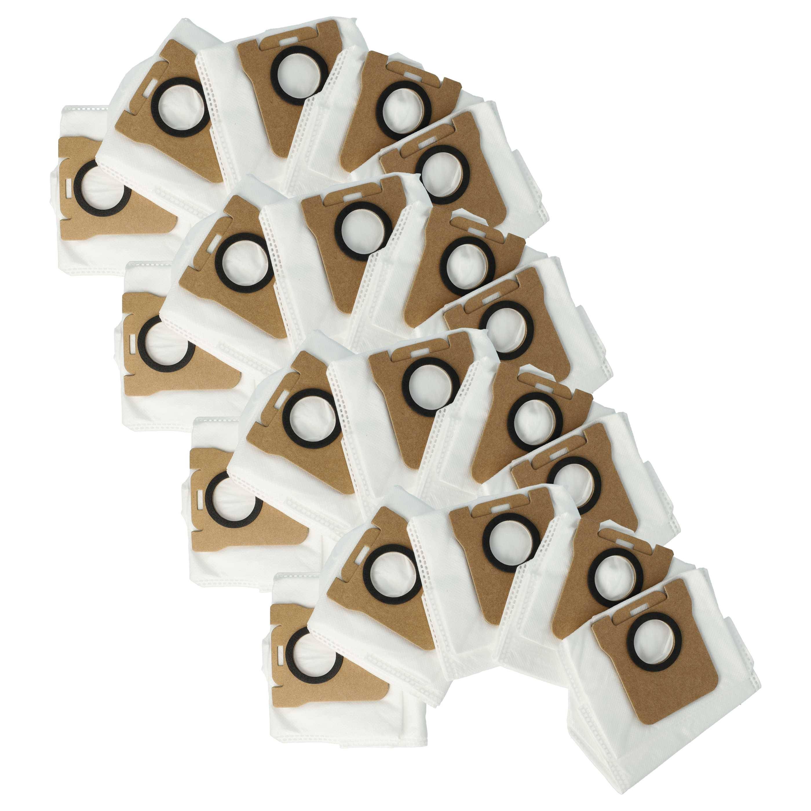 vhbw 20x Staubbeutel kompatibel mit Dreame DreameBot L10s Ultra Saugroboter - Beutel für die Absaugstation